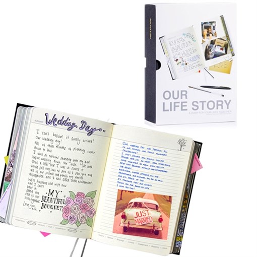 Блокнот для влюбленных 'Our Life Story' / Черный 11940 - фото 4527