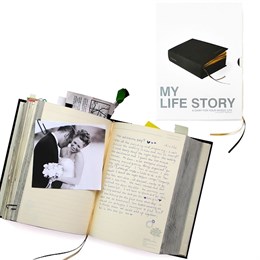Блокнот 'My Life Story' / Черный 11941