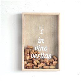 Копилка для винных пробок 'In vino veritas Ver.2' / Светлый 11945