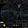 Карта неба флуоресцентная 'Star Map of the SKY' 11957 - фото 4576